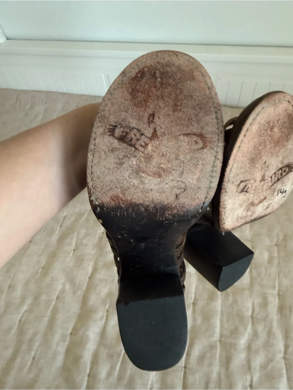 Freebird by Steven Wing Brown Sandals Size 7